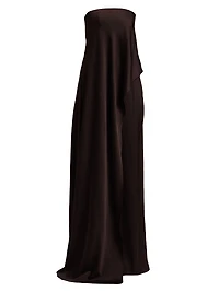 Sonia Crepe Strapless Jumpsuit