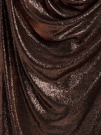 Soraya Metallic Jersey Gown
