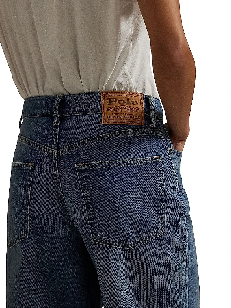 High-Rise Wide-Leg Crop Jeans