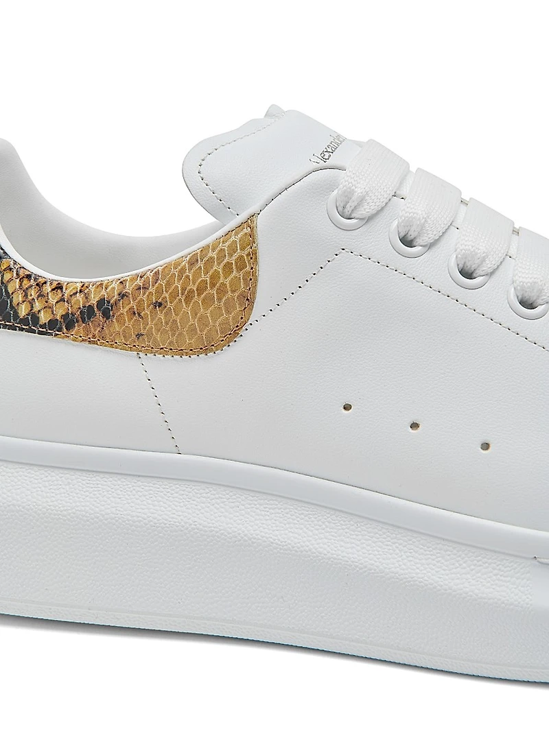 Python Printed Oversized Sneakers