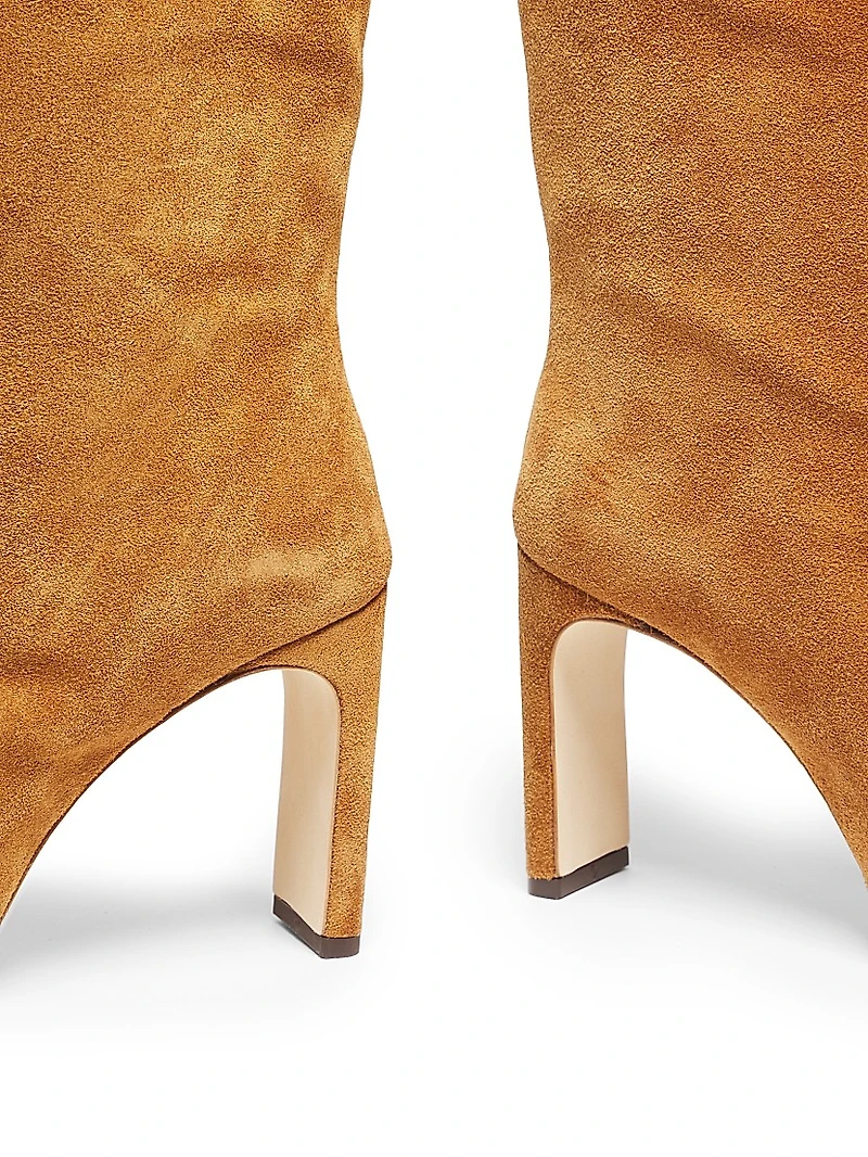Wally Suede 90MM Heeled Boots