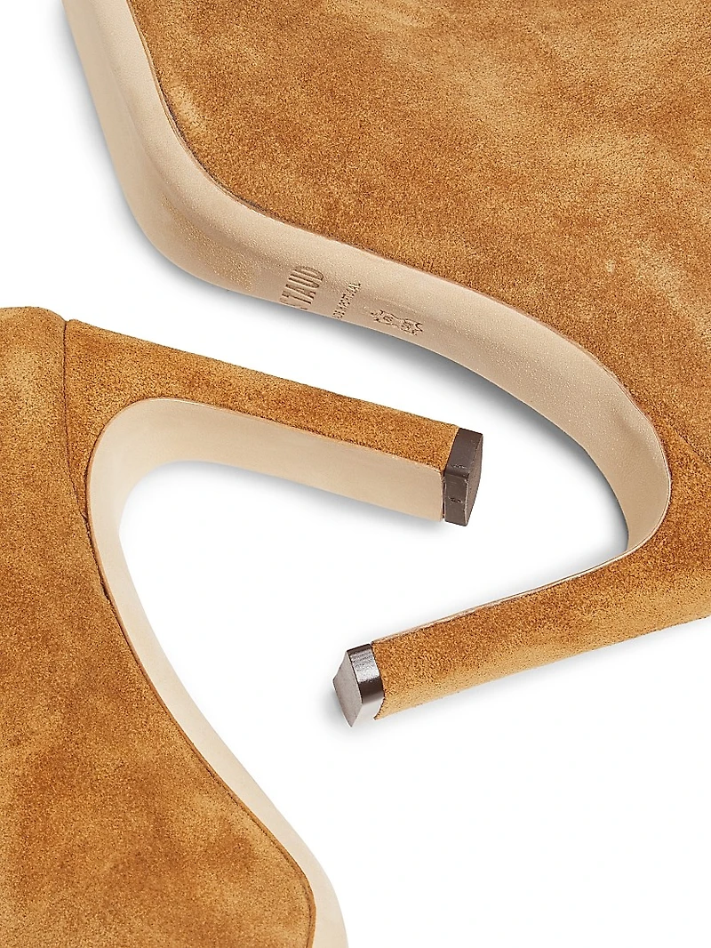 Wally Suede 90MM Heeled Boots