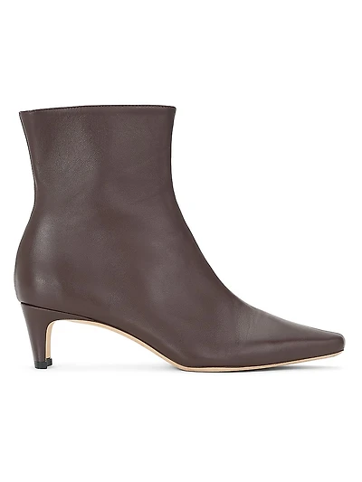 Wally 50MM Leather Ankle Boots