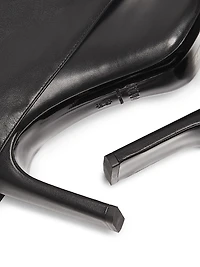 Wally Foldover Leather 90MM Boots