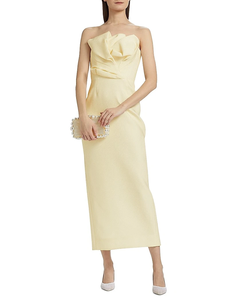 Tulip Bandeau Sheath Dress