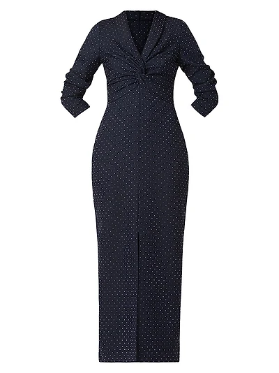 Asher Twill Maxi Dress