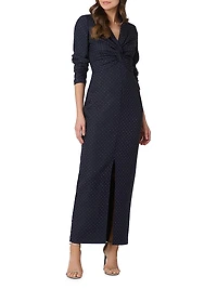 Asher Twill Maxi Dress