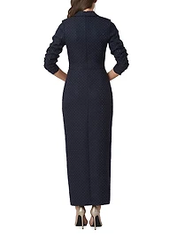 Asher Twill Maxi Dress