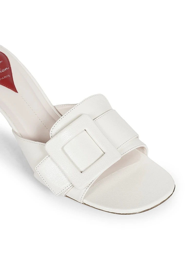 55MM Leather Sandals