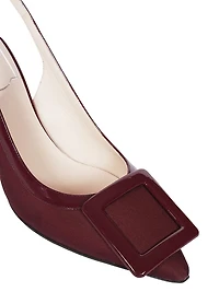 Viv'In The City 65MM Grosgrain Slingback Pumps