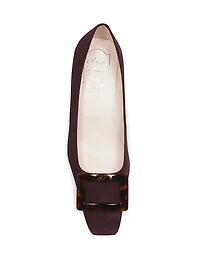 Belle Vivier 45MM Suede Pumps