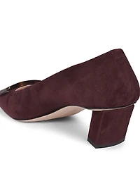 Belle Vivier 45MM Suede Pumps