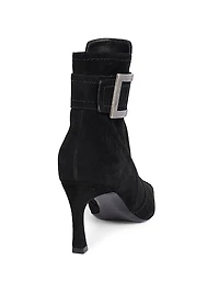 Trompette 70MM Suede Booties