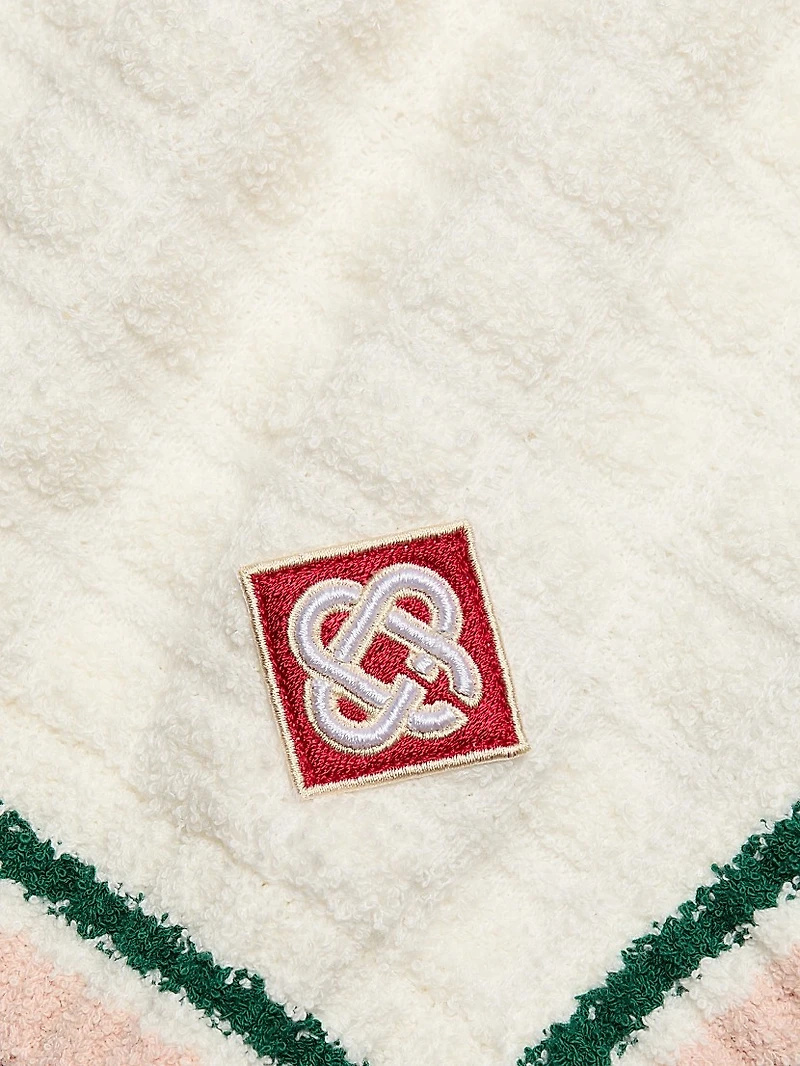 Bouclé Grid Miniskirt