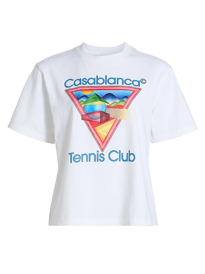 Tennis Club Icon Graphic T-Shirt