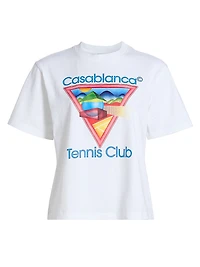 Tennis Club Icon Graphic T-Shirt