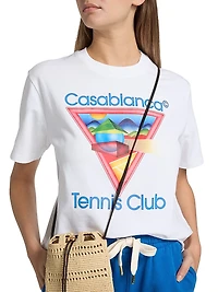 Tennis Club Icon Graphic T-Shirt