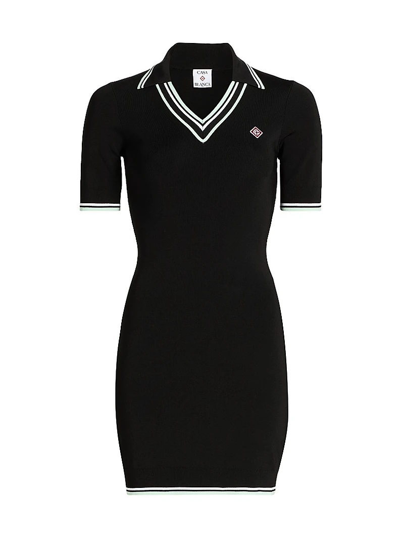 Varsity Polo Minidress