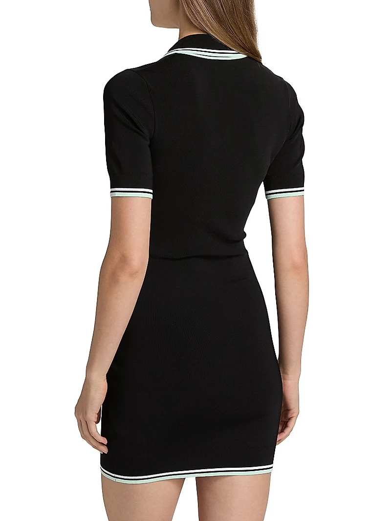 Varsity Polo Minidress