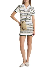 Tuck Stitch Miniskirt