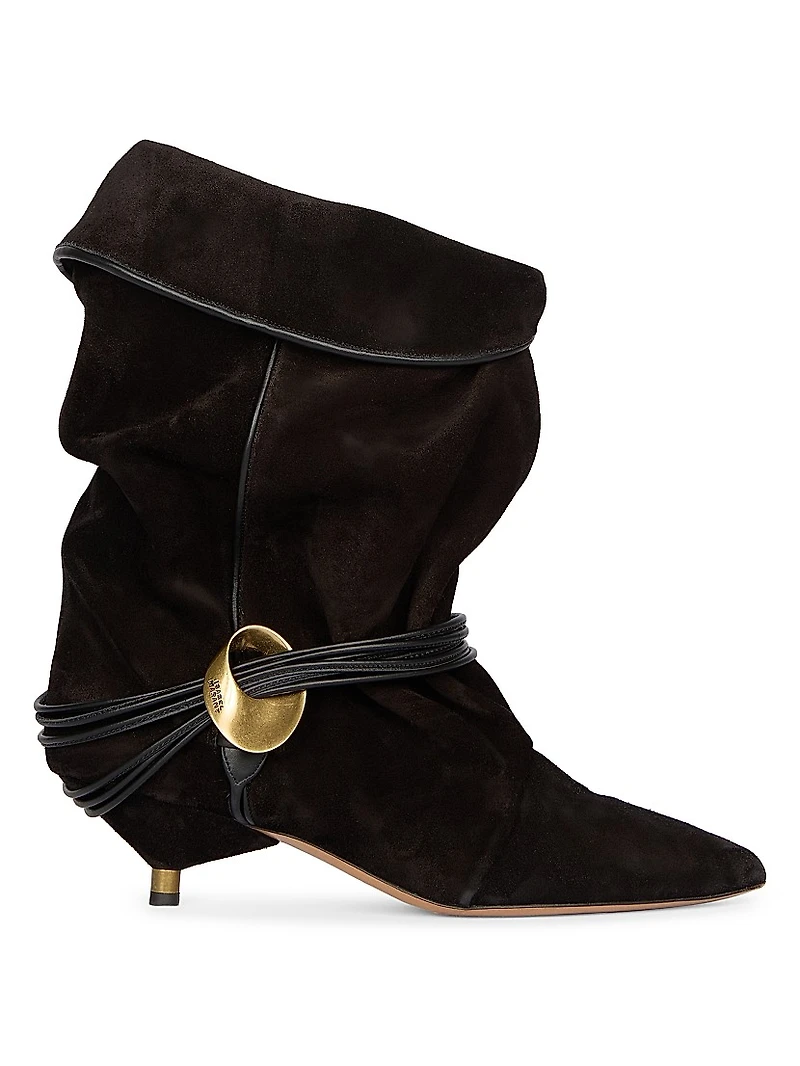 Edrika Suede Slouchy Booties