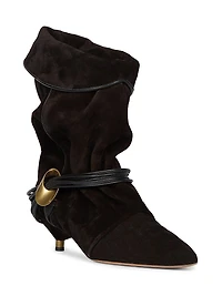 Edrika Suede Slouchy Booties