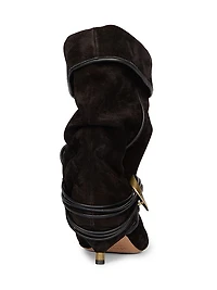 Edrika Suede Slouchy Booties