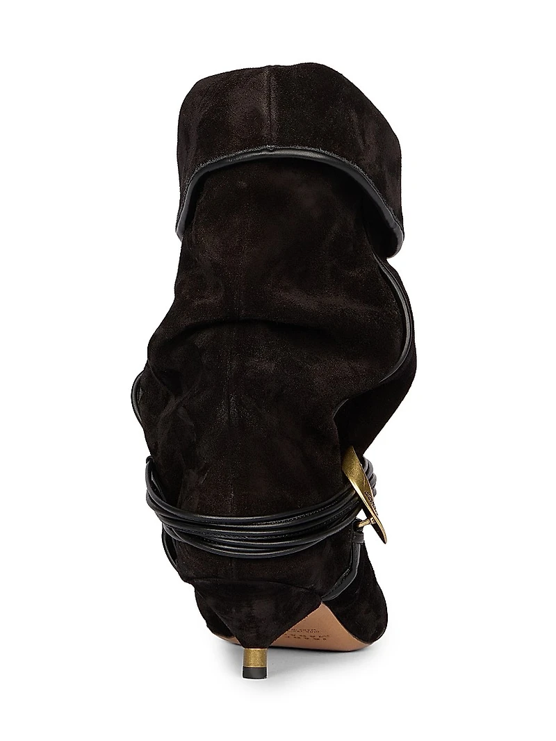 Edrika Suede Slouchy Booties
