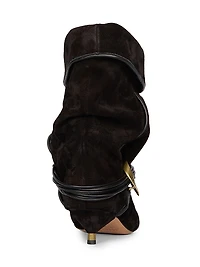 Edrika Suede Slouchy Booties