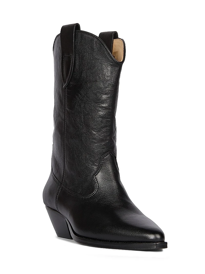 Duerto Leather Cowboy Boots