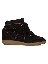 Bobby Suede High-Top Sneakers