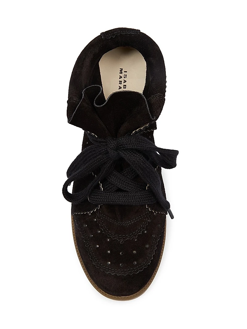 Bobby Suede High-Top Sneakers