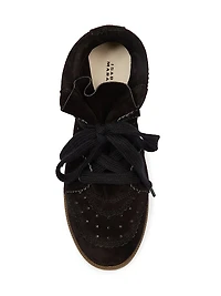 Bobby Suede High-Top Sneakers