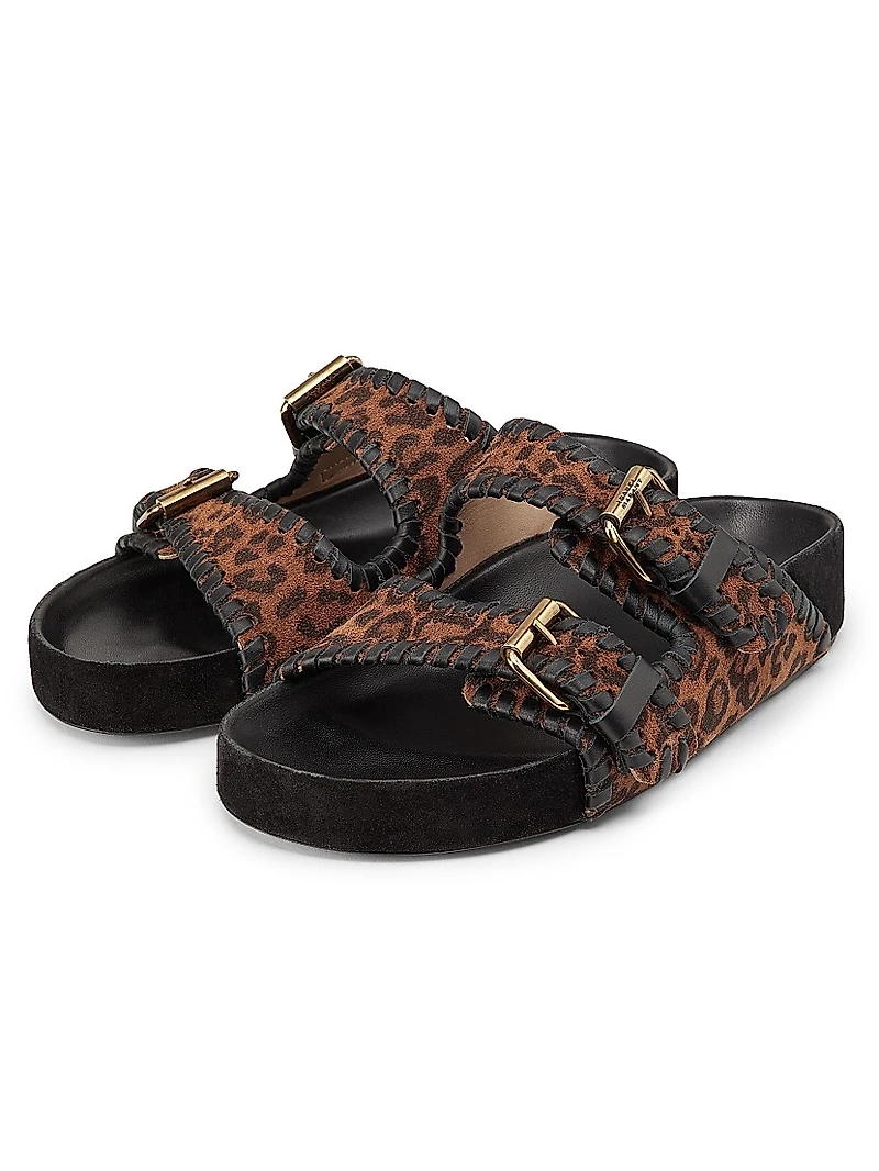 Lennyo Suede Sandals