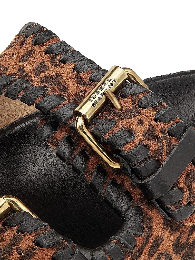 Lennyo Suede Sandals