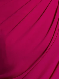 Essia Georgette Draped Sleeveless Gown