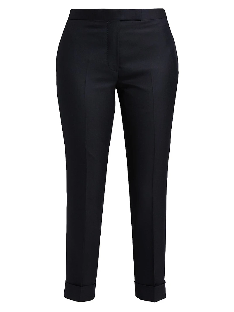 Low-Rise Skinny Trousers