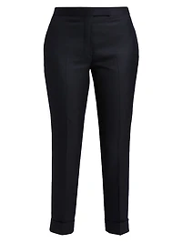 Low-Rise Skinny Trousers