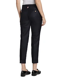 Low-Rise Skinny Trousers
