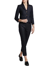 Low-Rise Skinny Trousers