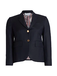 High Armhole Wool Sport Coat