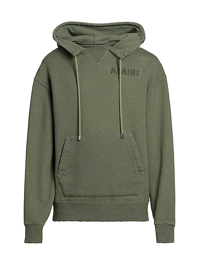 Stencil Cotton Oversized Hoodie