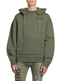 Stencil Cotton Oversized Hoodie