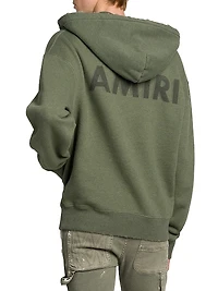 Stencil Cotton Oversized Hoodie
