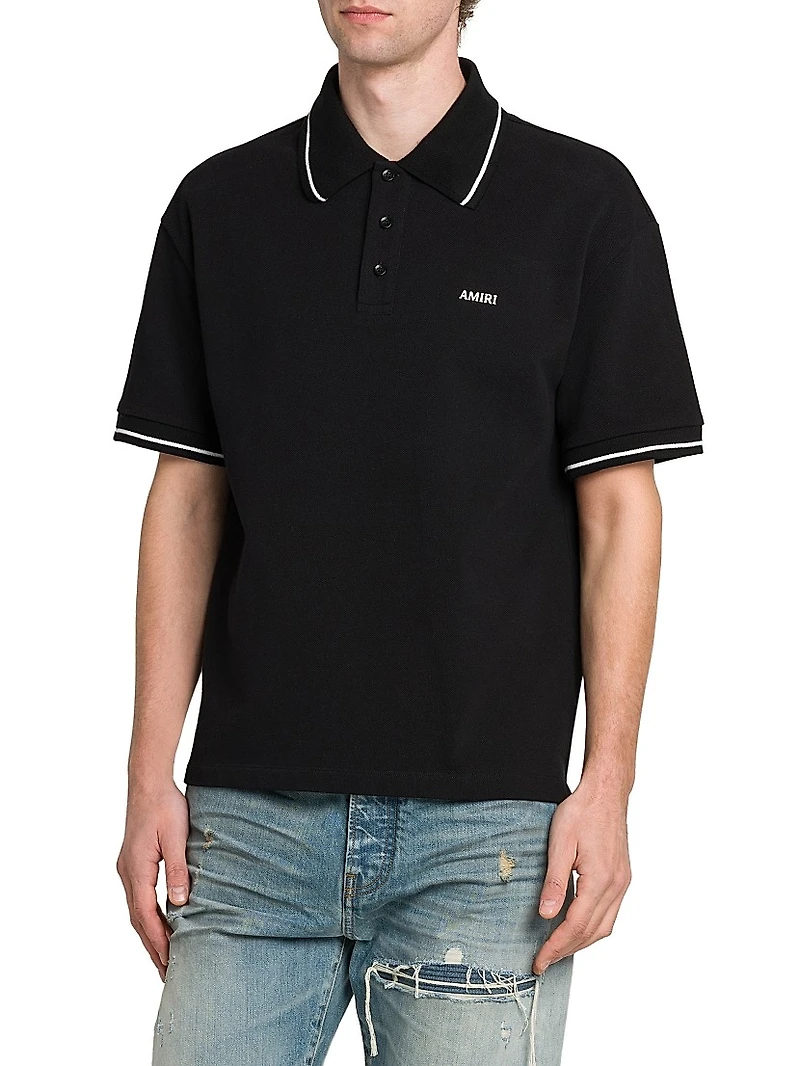 Logo Cotton Polo Shirt