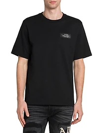 Spirit Logo Cotton Crewneck T-Shirt