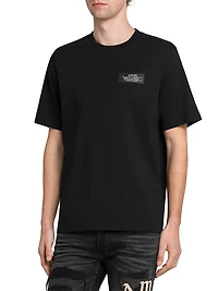 Spirit Logo Cotton Crewneck T-Shirt