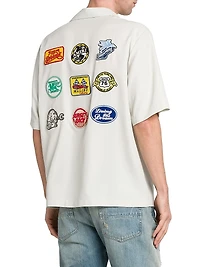 Station Patch Bowling Shirt