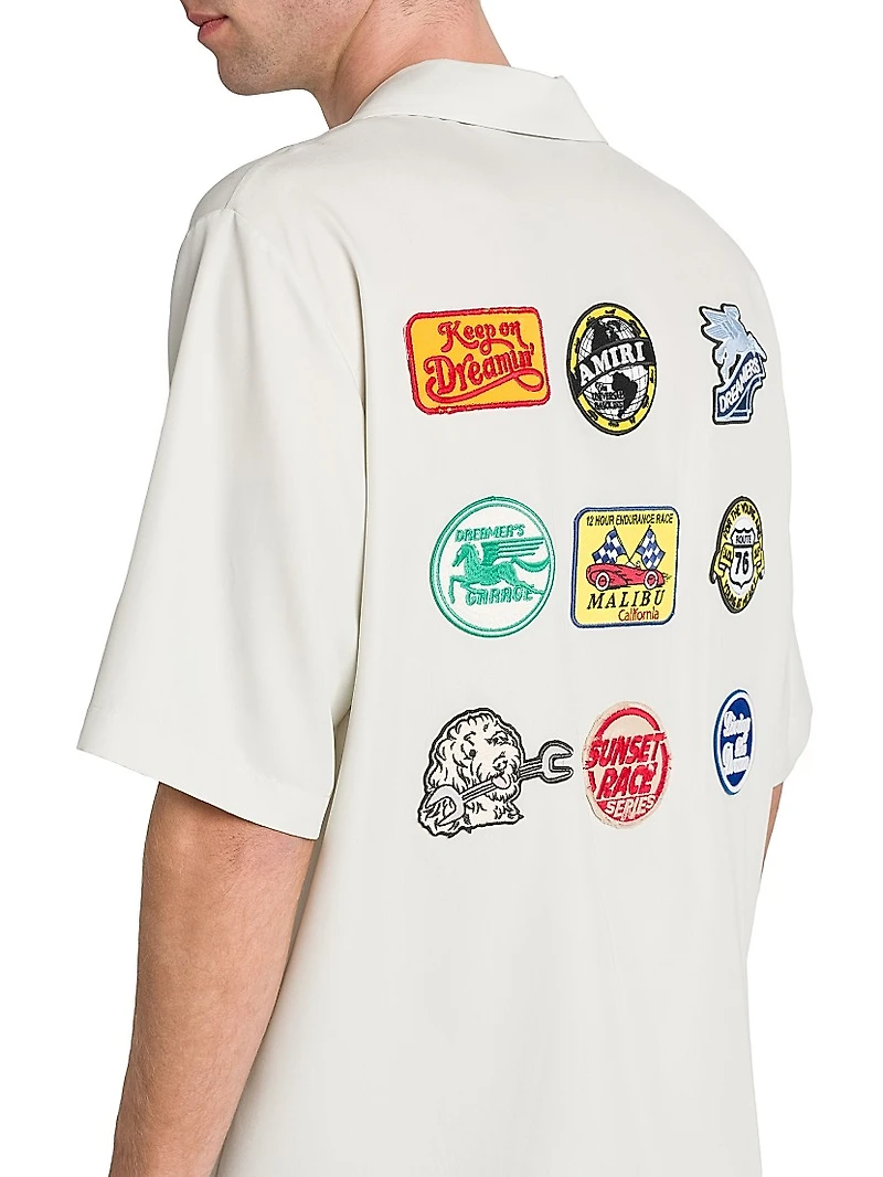 Station Patch Bowling Shirt
