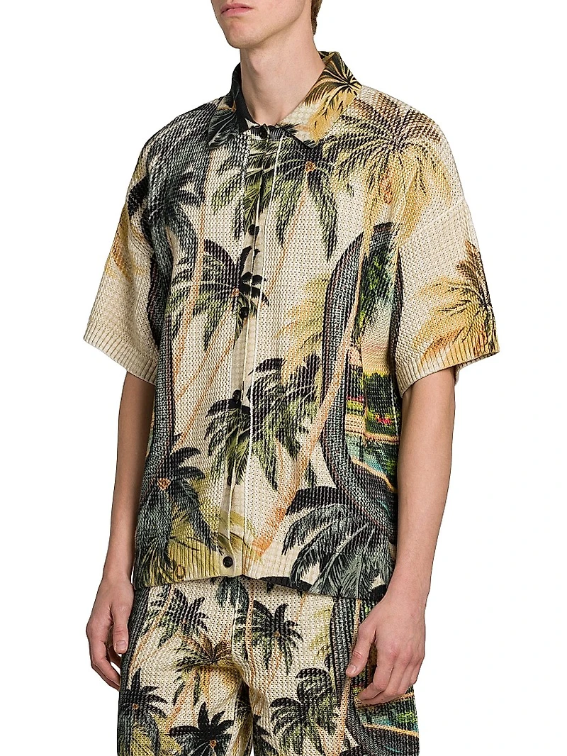 Paradise Knit Bowling Shirt